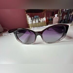 Dime Black & Purple Sunglasses